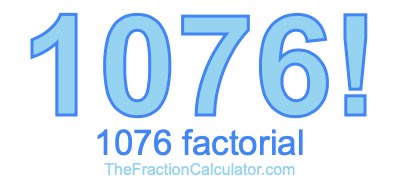 1076 Factorial
