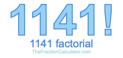1141 Factorial