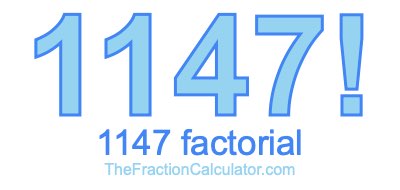 1147 Factorial