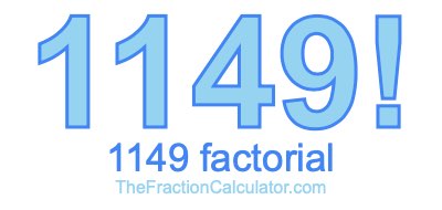 1149 Factorial