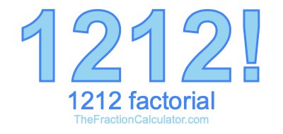 1212 Factorial