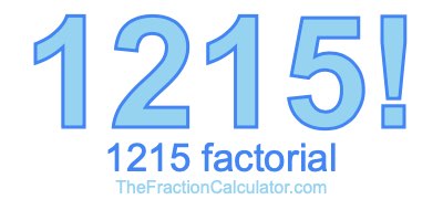 1215 Factorial