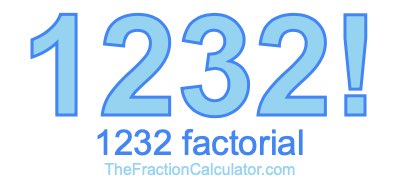 1232 Factorial