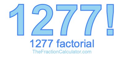 1277 Factorial