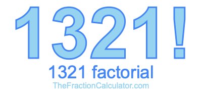 1321 Factorial