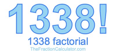 1338 Factorial