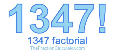 1347 Factorial
