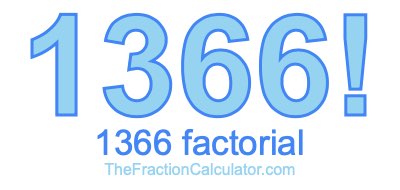 1366 Factorial