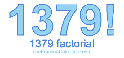 1379 Factorial