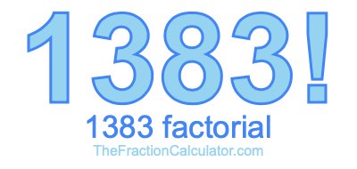 1383 Factorial