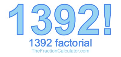 1392 Factorial