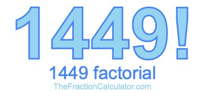 1449 Factorial