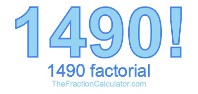 1490 Factorial