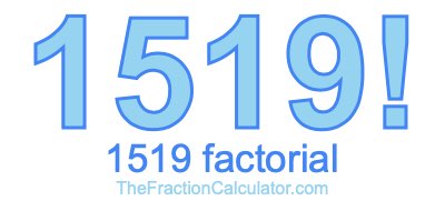 1519 Factorial