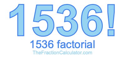1536 Factorial