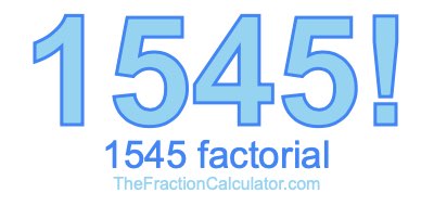 1545 Factorial