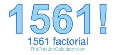 1561 Factorial
