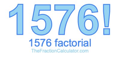 1576 Factorial