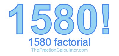 1580 Factorial