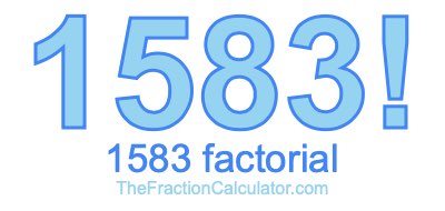 1583 Factorial