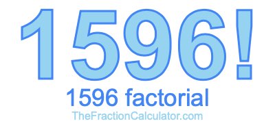 1596 Factorial