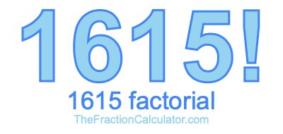 1615 Factorial