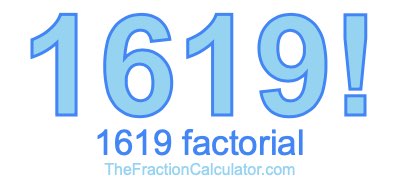 1619 Factorial