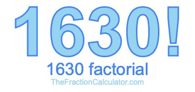 1630 Factorial