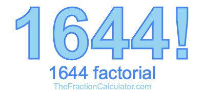 1644 Factorial