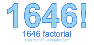 1646 Factorial