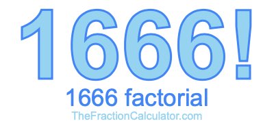 1666 Factorial