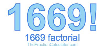 1669 Factorial