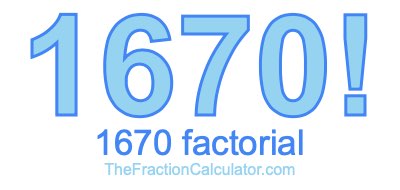 1670 Factorial