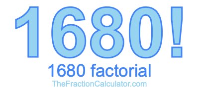 1680 Factorial