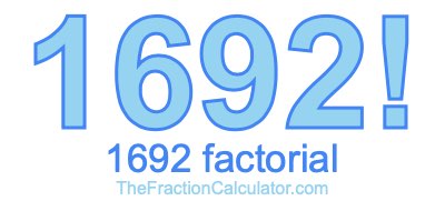 1692 Factorial