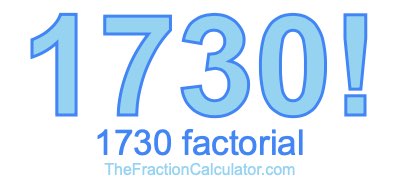 1730 Factorial