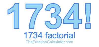 1734 Factorial