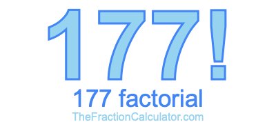 177 Factorial