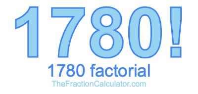 1780 Factorial