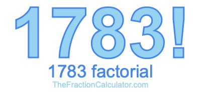 1783 Factorial