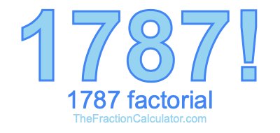 1787 Factorial