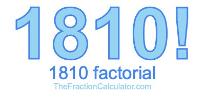1810 Factorial