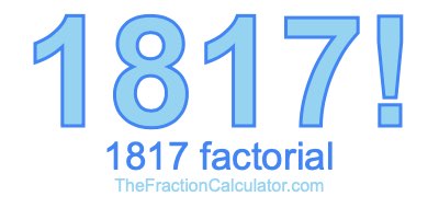1817 Factorial