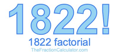 1822 Factorial