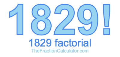 1829 Factorial