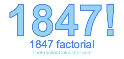 1847 Factorial