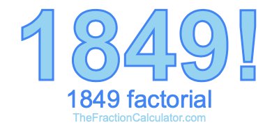 1849 Factorial