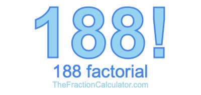 188 Factorial