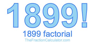 1899 Factorial