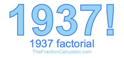 1937 Factorial